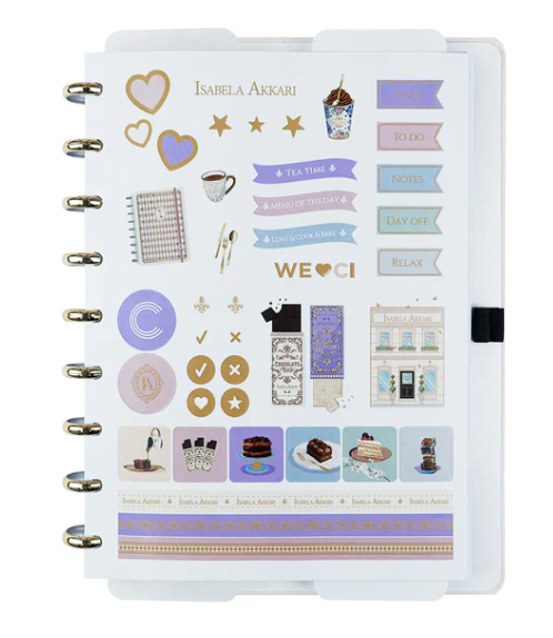 Caderno Rose Key by Isabela Akkari