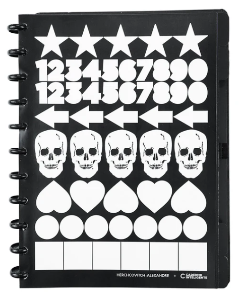 Caderno Alexandre Herchcovitch Black Ink