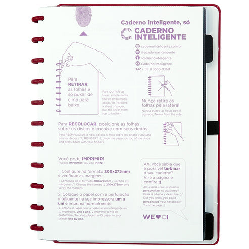 Caderno All Red