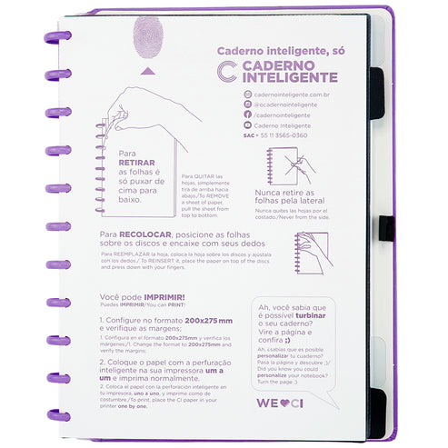 Caderno All Purple