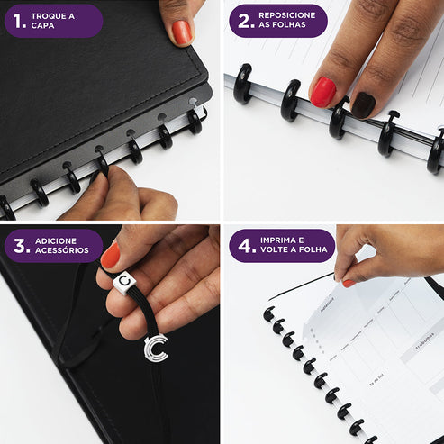 Caderno Black G+