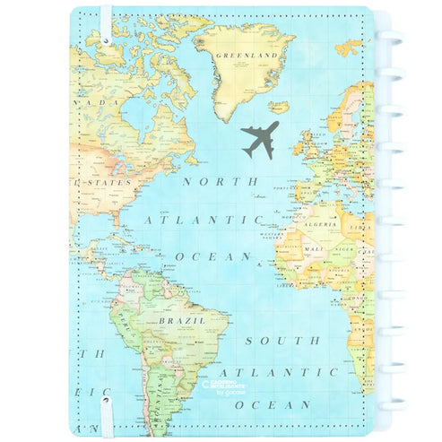 Caderno By Gocase Mapa Mundi