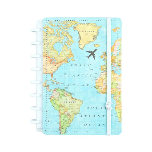 Caderno By Gocase Mapa Mundi
