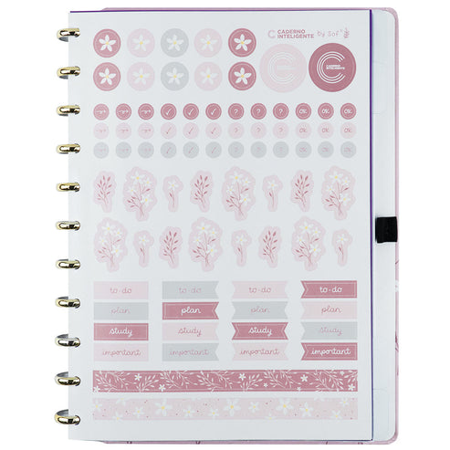 Caderno Pink Blossom by Sof Martins