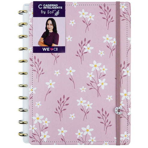 Caderno Pink Blossom by Sof Martins