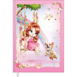 Agenda Costurada Petit 10,5 x 14,8 cm Jolie 2026 - Sortido