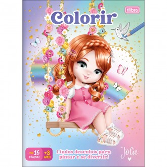 Álbum para Colorir Jolie 8 Folhas