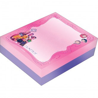 Bloco Tilembrete Guerreiras do KPOP 80X91mm 100 Folhas