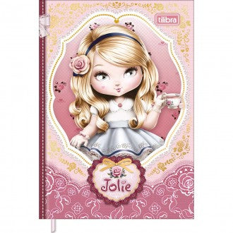 Caderneta Costurada Petit Jolie 96 Folhas - Sortido