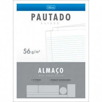 Caderno Almaço 16 Folhas