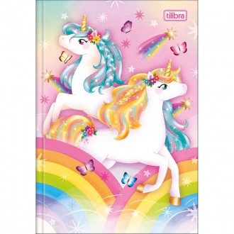 Caderno Brochura Capa Dura 1/4 Blink 80 Folhas (Pacote com 5 unidades) - Sortido