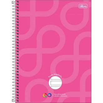 Caderno Pauta Ampliada Universitário Capa Dura Tilibra Neuro 80 Folhas - Sortido