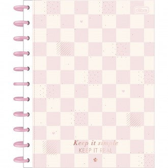 Caderno Tilidisco Capa Dura Universitário 1 Matéria Soho 80 Folhas