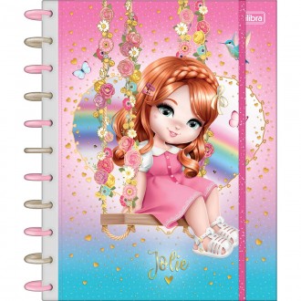 Caderno Tilidisco Universitário Connect 1 Matéria Jolie 80 Folhas