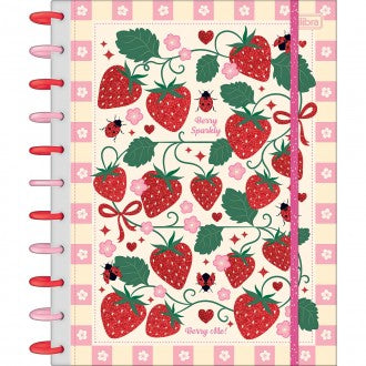 Caderno Tilidisco Universitário Connect 10 Matérias Be Berry! 160 Folhas