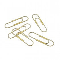 Clips 28mm Dourado 120 Unidades