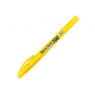 Marca-Texto 700 Ponta Dupla Amarelo