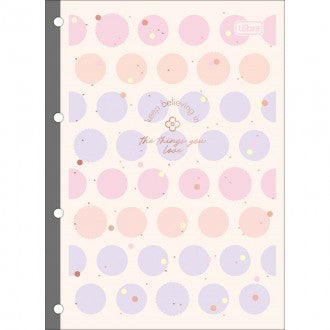 Refil Tiliflex para Caderno Argolado Universitário Soho 80 Folhas