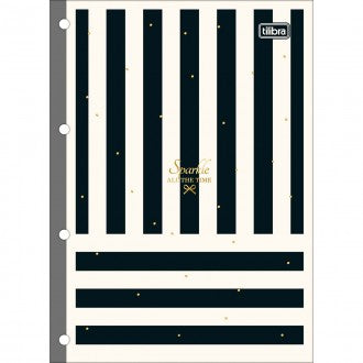 Refil Tiliflex para Caderno Argolado Universitário West Village 80 Folhas