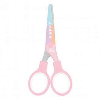 Tesoura Escolar 128mm Happy